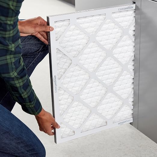 20x25x1 Air Filter 6-Pack, MERV 11 AC Furnace Filters, Dust, Pet, Allergy Control, Electrostatic, alternate product view 5