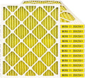 20x25x1 Enhanced Defense MERV 11 Pleated HVAC Air Conditioner Furnace Replacement Air Filter, 12-Pack (Actual Filter
