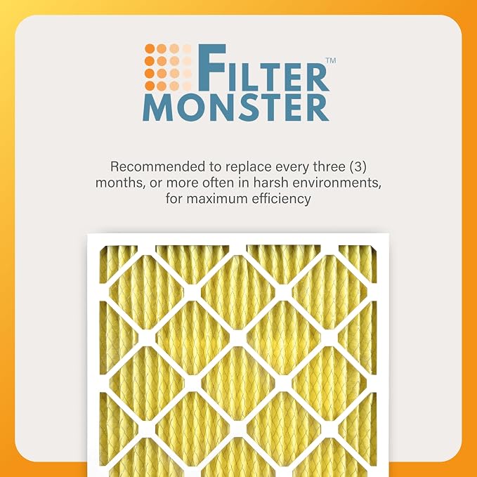 20x25x1 Enhanced Defense MERV 11 Pleated HVAC Air Conditioner Furnace Replacement Air Filter, 12-Pack (Actual Filter