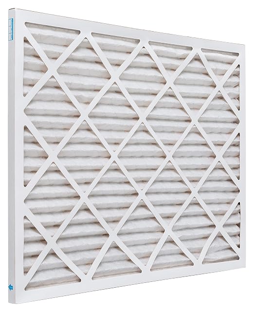20x25x1 MERV 13 - 4 Count - Pleated HVAC, Furnace & Air Conditioner Filters - Removes Bacteria, Dust, Cold & Flu Germs, Lint