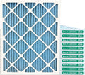 20x25x1 Ultimate Defense Defense MERV 13 Pleated HVAC Air Conditioner Furnace Replacement Air Filter, 12-Pack (Actual Filter