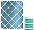 20x25x1 Ultimate Defense Defense MERV 13 Pleated HVAC Air Conditioner Furnace Replacement Air Filter, 8-Pack