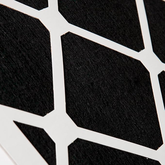 20x25x4 (Actual Size: 19 1/2 x 24 1/2 x 3 5/8) Pleated Air Filters MERV 13 Plus Carbon 1 Pack, alternate product view 6