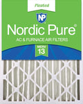 20x25x4 (Actual Size: 19 1/2 x 24 1/2 x 3 5/8) Pleated MERV 13 Air Filter 1 Pack, product image