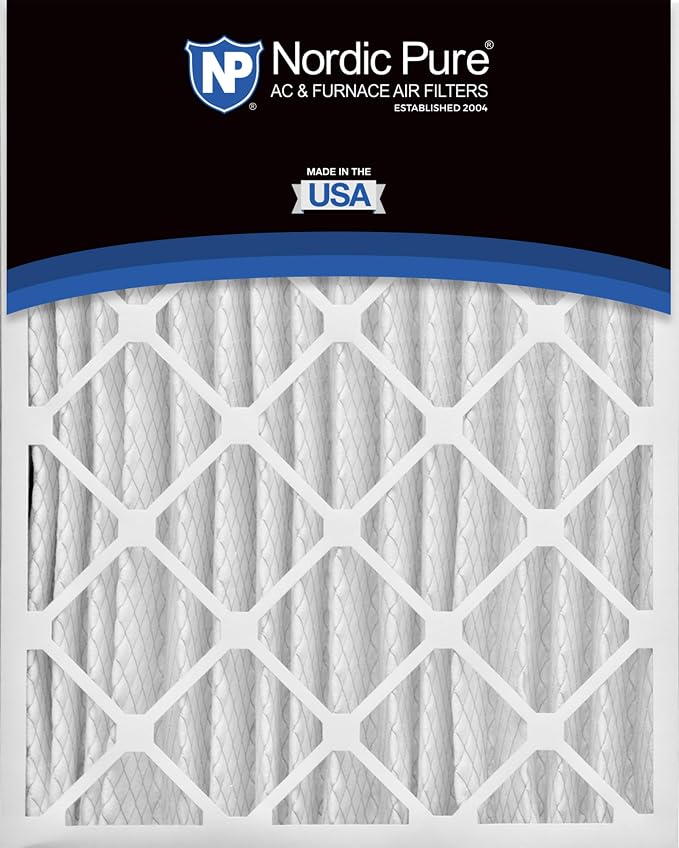 20x25x4 (Actual Size: 19 1/2 x 24 1/2 x 3 5/8) Pleated MERV 15 Air Filters 2 Pack, alternate product view 5