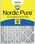 20x25x4 (Actual Size: 19 1/2 x 24 1/2 x 3 5/8) Pleated MERV 10 Air Filter 1 Pack
