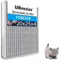 20x25x4 Air Filter HVAC AC Furnace Filter,Reusable Washable, Lasts a Lifetime,Permanent Electrostatic Filter,for