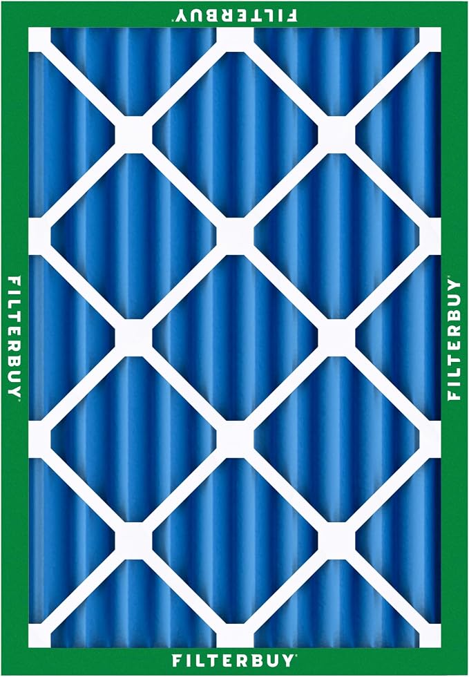 20x25x4 Air Filter MERV 13 Optimal Smoke & Allergy Defense (4-Pack), Electrostatic Pleated HVAC AC Furnace, alternate view 8