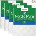 20x30x1 (Actual Size: 19 5/8 x 29 5/8 x 3/4) Poly Green MERV 6 AC Furnace Air Filters – Reduces Dust, Pollen