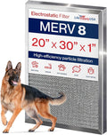 20x30x1 Electrostatic Air Filter, MERV 8, Washable, Reusable Furnace AC/HVAC Filter, Energy Saving, Easy to Clean, product