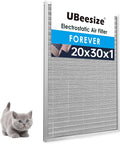 20x30x1 Reusable Electrostatic Air Filter HVAC AC Furnace Filter,MERV 8,Washable, Lasts a Lifetime,Permanent Air