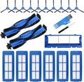 21 Pack Replacement Parts for RoboVac 11S Max, 15C, 30C, 35c, 15t, 39 Series G10 G20 G30 G32 Edge Verge Hybrid Accessory