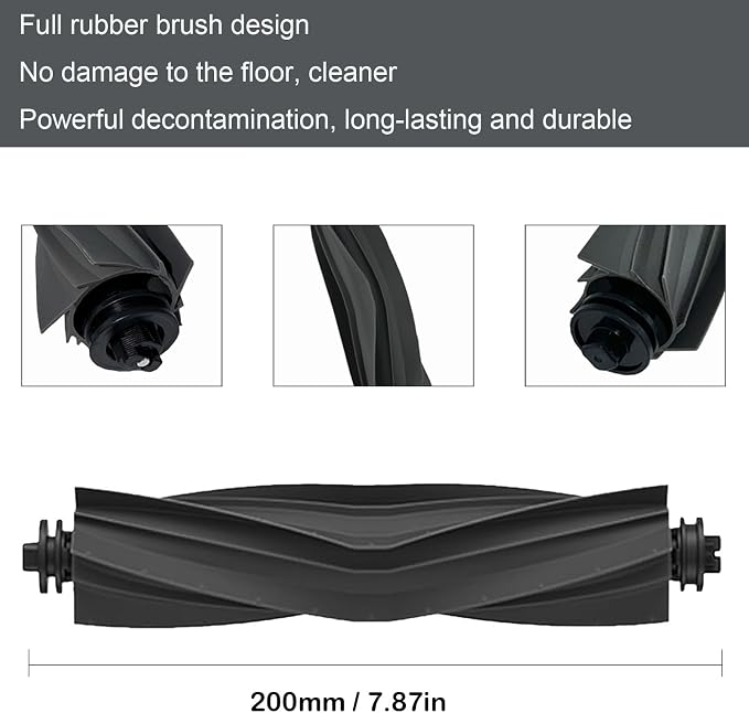 21 Pcs Replacement Parts Compatible for L10 Ultra / L10s Ultra Robot Vacuum Accessories Kit, 1 Main Brush, 4 HEPA