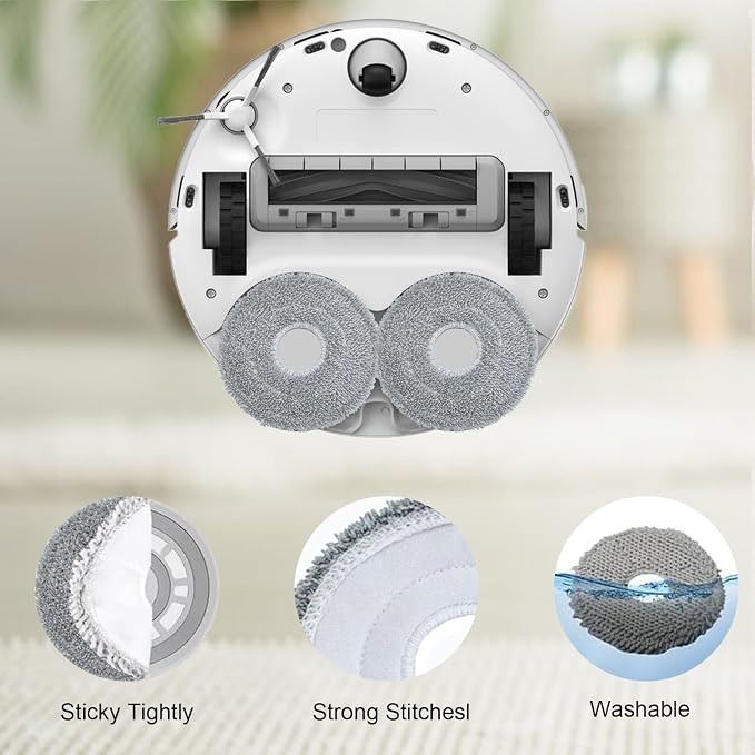 21 Pcs Replacement Parts Compatible for L10 Ultra / L10s Ultra Robot Vacuum Accessories Kit, 1 Main Brush, 4 HEPA