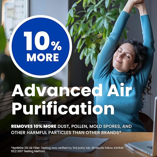 210 Replacement Filter for Whole House Air Purifiers - MERV 11, Clean Air & Dust, 20x25x4 Air Filter (Pack of 4), alternate