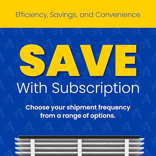 210 Replacement Filter for Whole House Air Purifiers - MERV 11, Clean Air & Dust, 20x25x4 Air Filter (Pack of 4), alternate