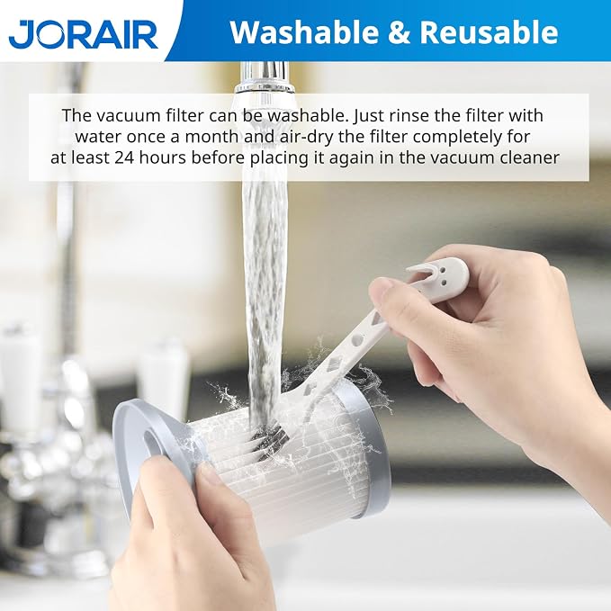 2156A Replacement Vacuum Filter Compatible with Zing 2156, 2156A, 2156E,1665, 16652, 1665W Zing Bagless Canister