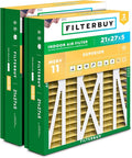 21x27x5 Air Filter MERV 11 Superior Pet & Allergy Defense (2-Pack), Pleated HVAC AC Furnace Filters for Trane Perfect Fit &