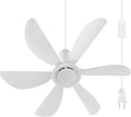 22.5" Plug in Ceiling Fan for Outdoor Gazebo Patio Canopy Tent, 13.2 Ft Long Cord with on/off Button, product image