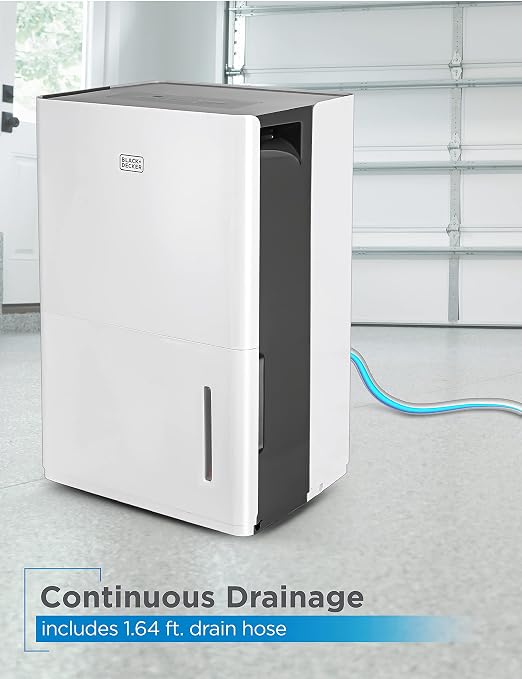 22-Pint Portable Dehumidifier, Dehumidifier for Home up to 1500 Sq. Ft., alternate product view 6