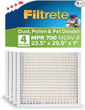 23.5x29.5x1 AC Furnace Air Filter, MERV 8, MPR 700, Tough on Pollen, Easy on Airflow, product image