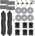 23 Pcs Replacement Parts for L40 Ultra, X40 Ultra, X40 Master, and P10/P50 Pro Ultra Robot Vacuum, 2 Main