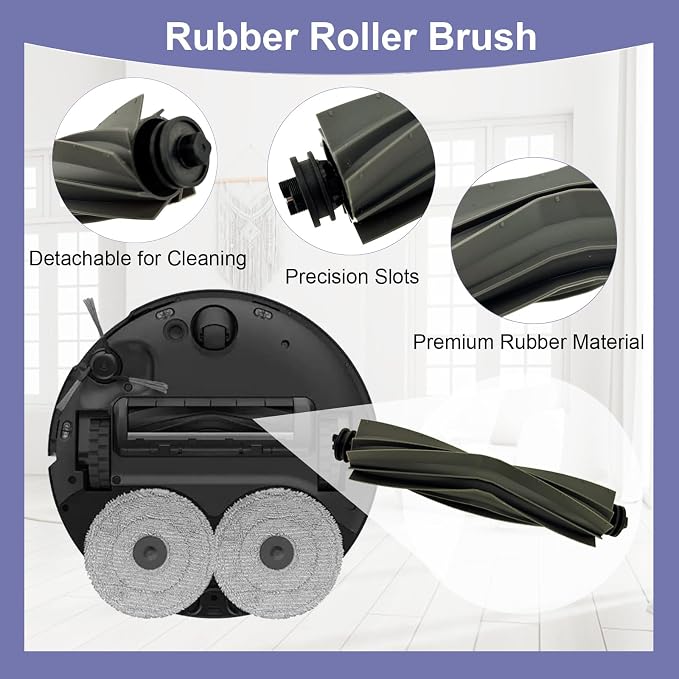 23 Pcs Replacement Parts for L40 Ultra, X40 Ultra, X40 Master, and P10/P50 Pro Ultra Robot Vacuum, 2 Main