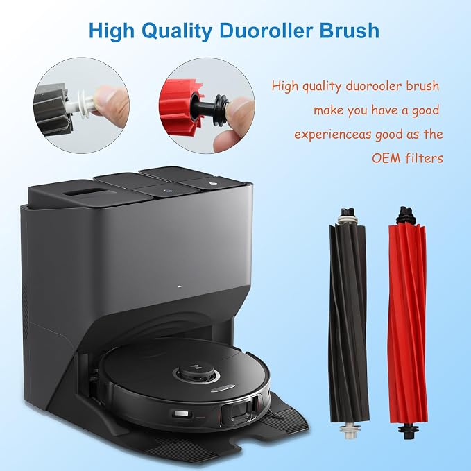 23PCS Vacuum Cleaner Accessorie Kit Compatible with S8/S8+/S8 PRO Ultra, 1 Set Main Brush &1 Rolling Brush &4