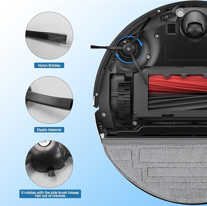 23PCS Vacuum Cleaner Accessorie Kit Compatible with S8/S8+/S8 PRO Ultra, 1 Set Main Brush &1 Rolling Brush &4