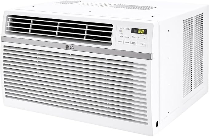 24,500 BTU Window Air Conditioner, 230/208V, Cools 1,560 Sq. Ft. for Bedroom, Living Room, Apartment, Quiet Operation, with
