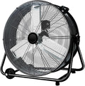 24 Inch High Velocity Heavy Duty Industrial Fan with 3-Speed Adjustment Up to 8100 CFM, Large Fan Floor For Factory