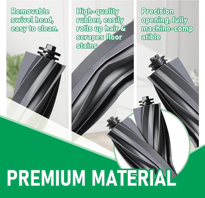 24 Pcs Replacement Parts for L10s Ultra Gen 2/ L10s Pro Ultra Heat/ X30 Ultra/for E30 Ultra Robot Vacuum and Mop, 2