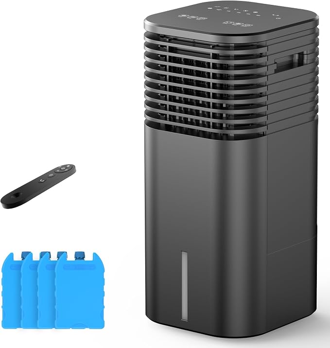 24" Windowless Portable Air Conditioner, 15H Timer&20°Oscillation, 3-IN-1 Portable AC Unit with Remote, 2Gal Tank, product