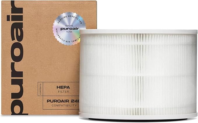 240 Replacement Filter - Genuine 240 Filter Replacement - Official Air Purifier HEPA Filter with CarbonTech, product image