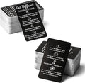 240Pcs Car Diffuser Instruction Cards comfort Hanging Accessories for Auto Oil Bottles Package Bag Supplies 3.54 X 2.12inch