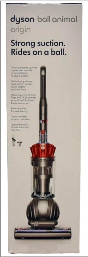 247661-01 Ball Origin Upright Vacuum, Red Red, product image