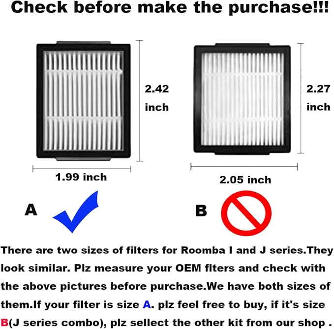 24PK Replacement Parts Kit Compatible with Roomba E & I & J Series i1 i3 i4 i5 i6 i7 i8 J7 J5 J6 J8 J9, alternate view