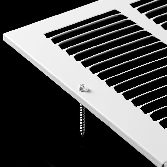 24x10 Return Air Grille(Duct Opening Size),Air Return Vent Cover,Flat Vent Cover,Rejillas De Aire Acondicionado Para