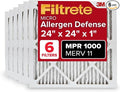 24x24x1 AC Furnace Air Filter, MERV 11, MPR 1000, Micro Allergen Defense, product image
