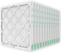 24x24x2 MERV 8 Pleated HVAC AC Furnace Air Filters. Case of 12. (Exact Size: 23.38 x 23.38 x 1.75 Inches), product image