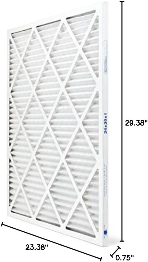 24x30x1 Air Filter MERV 11 Pleated HVAC AC Furnace Air Filter, Allergy 6-Pack, Made in the USA, alternate product view 9