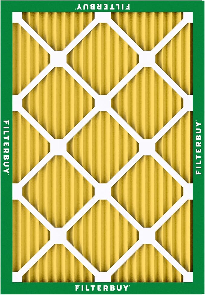 24x30x1 Air Filter MERV 11 Superior Pet & Allergy Defense (4-Pack), Electrostatic Pleated HVAC AC Furnace Filters Replacement
