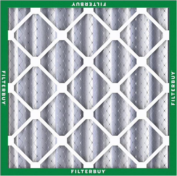 25x25x4 Air Filter MERV 8 Essential Dust & Allergy Defense (3-Pack), Electrostatic Pleated HVAC AC Furnace, alternate view 9