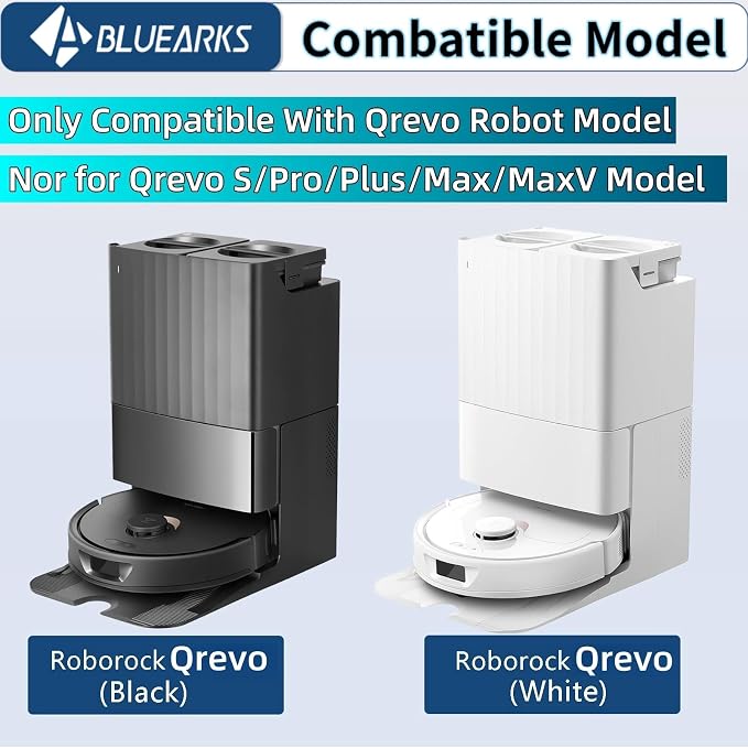 26Pcs Replacement Parts for Qrevo【Not for Qrevo S/Qrevo Pro/Qrevo Plus】Qrevo Vacuum Cleaner Accessories Kit,2 Main