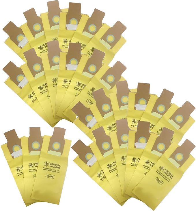 27 Replacement Vacuum Bags Compatible With Part # 20-5068, 20-50681, 20-50688, 20-50690, 5069, 50590, SC-PU110