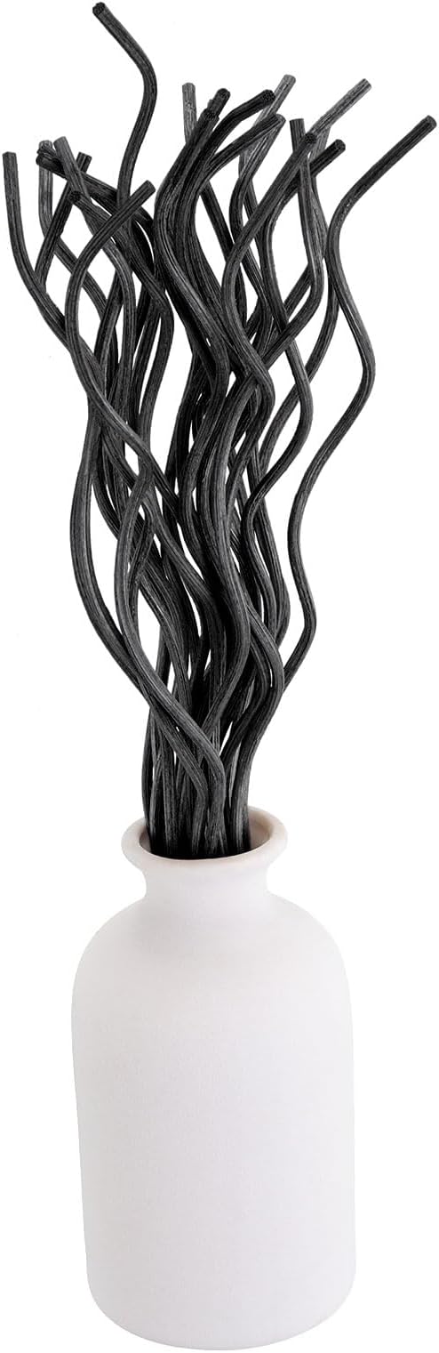 28CM/11Inch Rattan Reed Diffuser Sticks, 50 Pcs Rattan Wavy Refill Stick Aroma Fragrance Replacement for Home Hotel Office