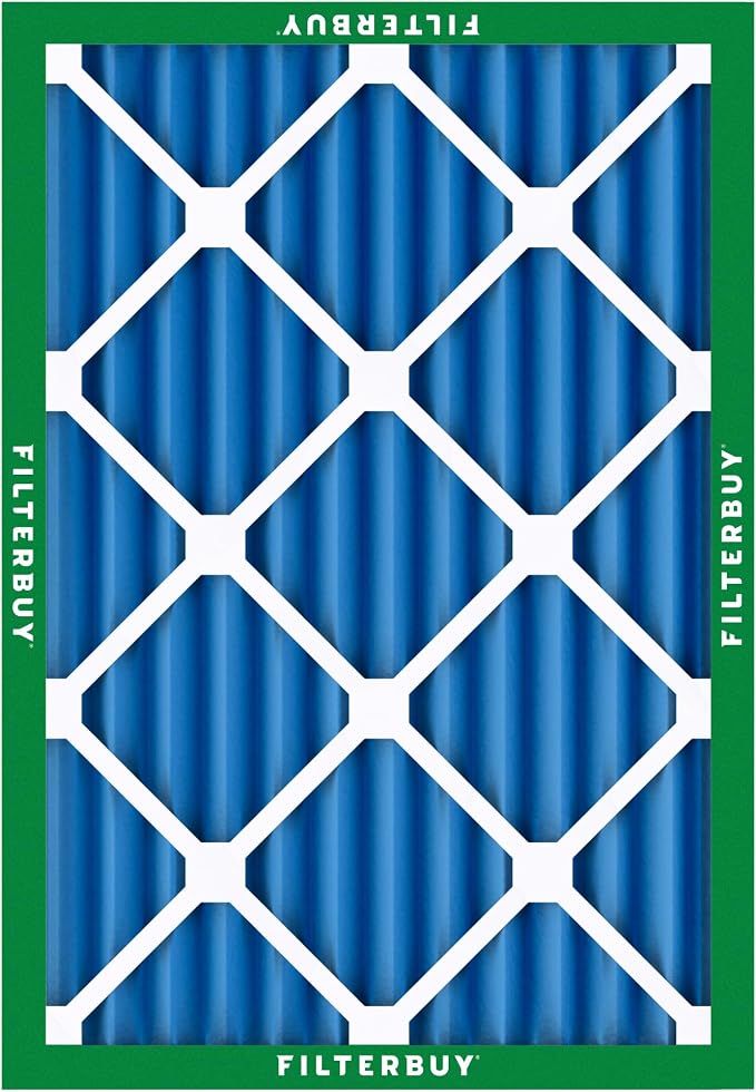 28x30x2 Air Filter MERV 13 Optimal Smoke & Allergy Defense (6-Pack), Electrostatic Pleated HVAC AC Furnace, alternate view 8