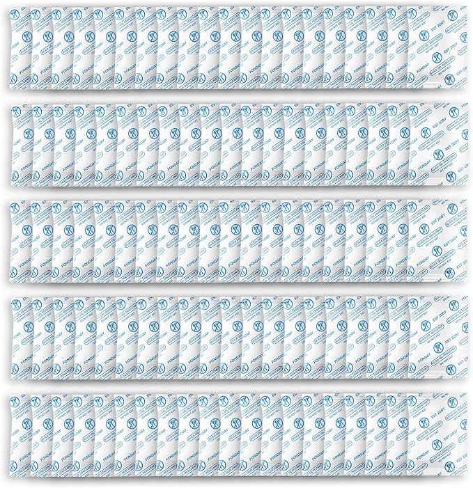 2g x 1000 Packs Food Grade Silica Gel Desiccants Packs Moisture Absorbers Dehumidifier for Food Storage