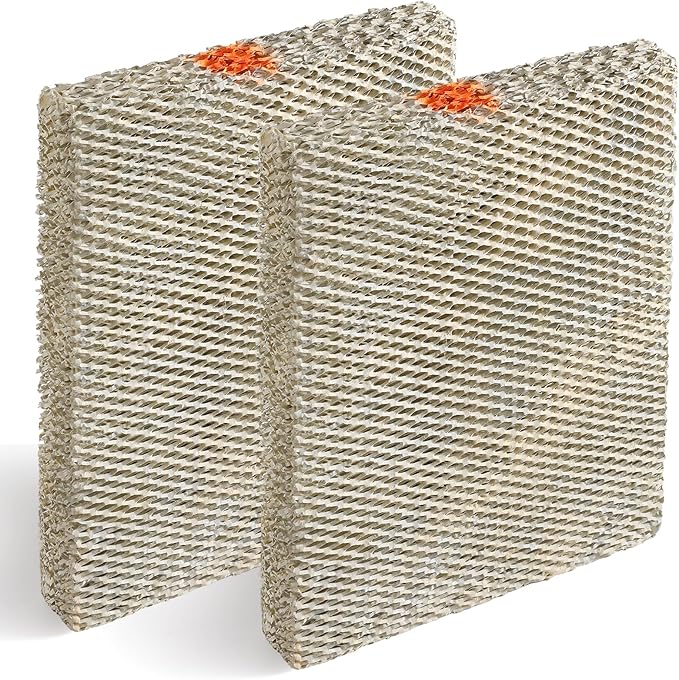 2Pack 35 Water Panel Humidifier Replacement Filter Made of Aluminum Mesh Compatible with Whole-House Humidifier