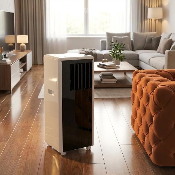 2PCS 8,000 BTU Portable Air Conditioner, Cools Rooms Up to 350 Sq.ft, 3-in-1 AC Unit with Dehumidifier & Fan, Quiet